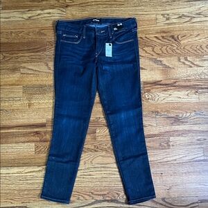 Express Women's Deep Indigo Skinny Jeans